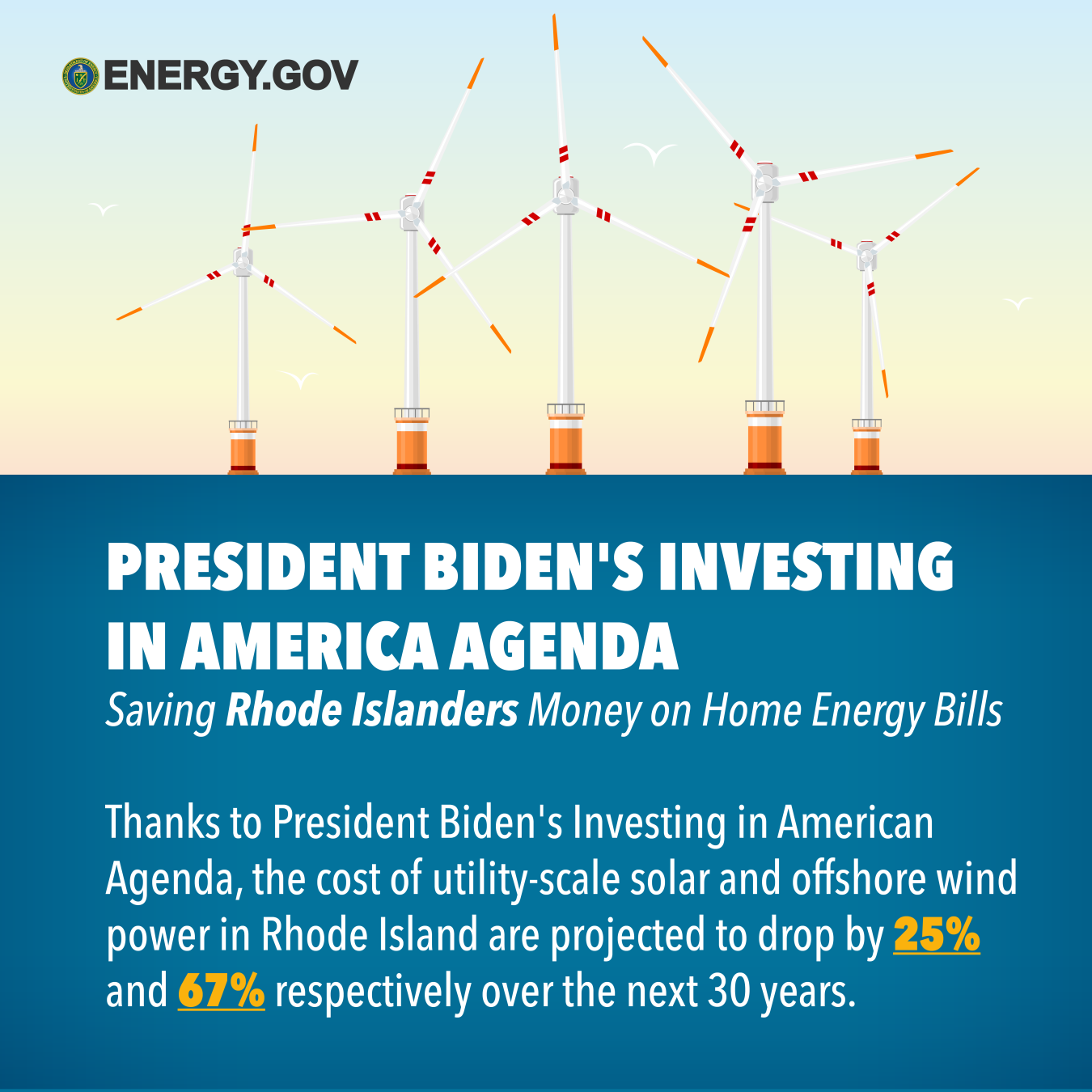 Energy Facts Impact of the Investing in America Agenda on Rhode Island